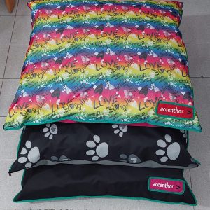 COLCHONETA TELA ANTIDESGARRO CON CIERRE 100 X 100 CM