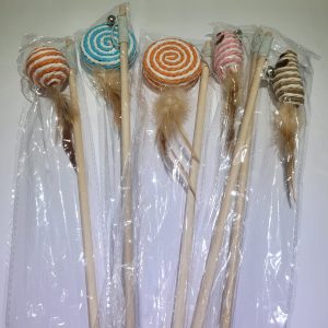 JUGUETE CAÑA MADERA