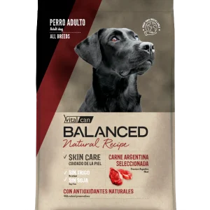 Alimento Balanced Perro Adulto Piel Sensible Carne Argentina