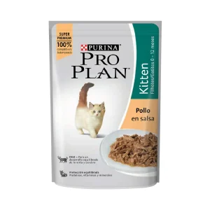Pouch Pro Plan Gatito Kitten sabor Pollo 85gr
