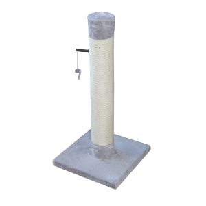 Rascador Post Gris 38x38x80cm Ø120mm